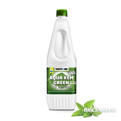 Жидкость для биотуалета Thetford Aqua Kem Green купить в интернет магазине BioCloset.ru